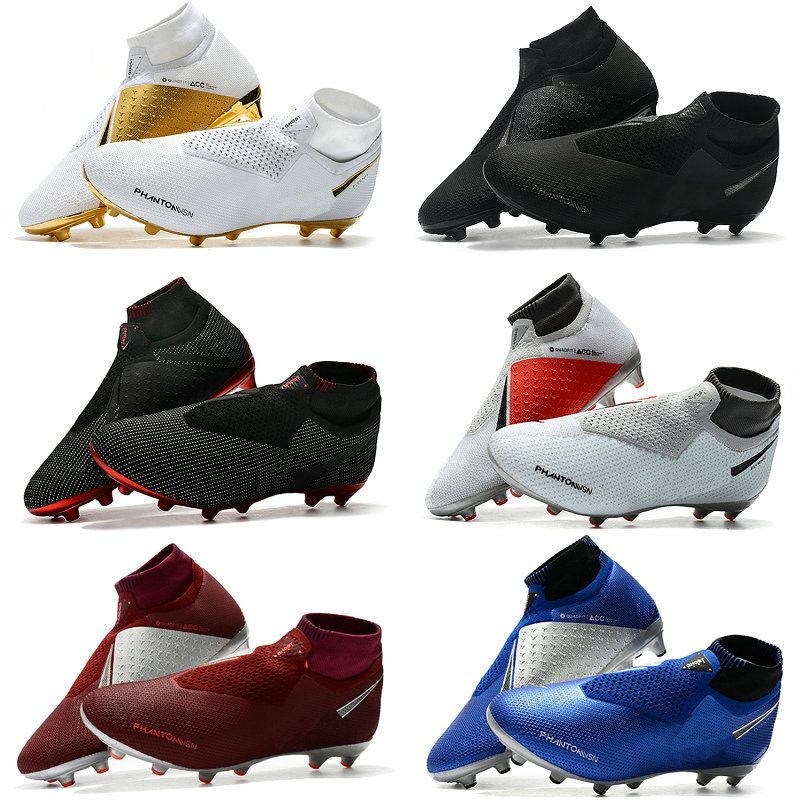 black soccer cleats with sock