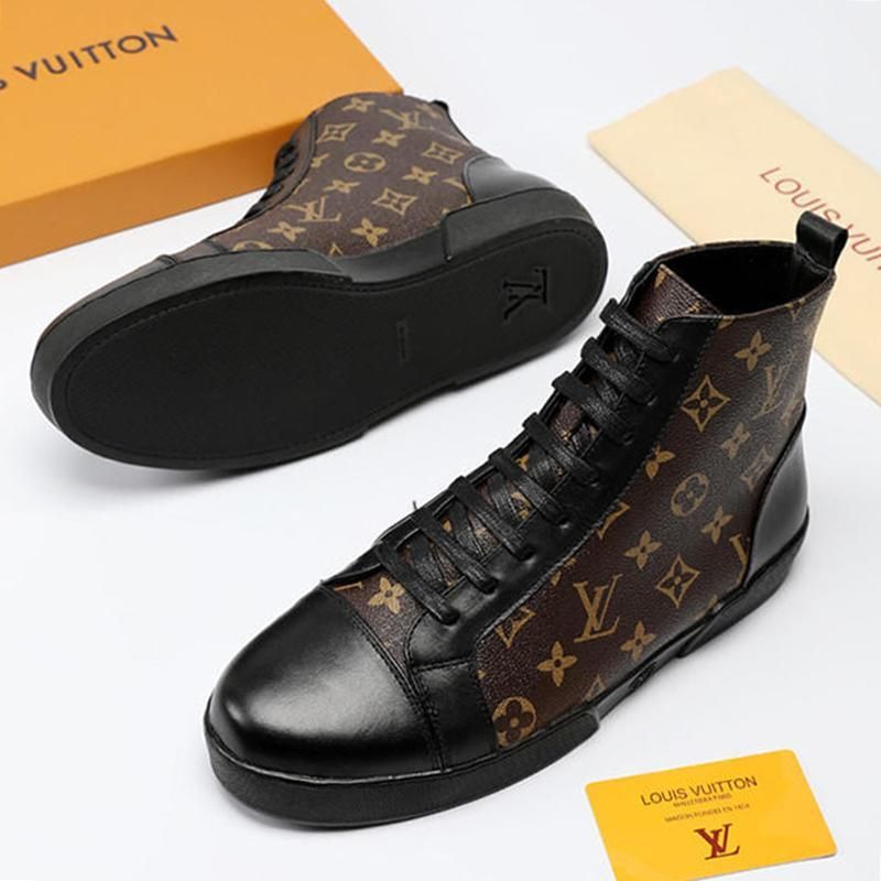 2020 Fashion Luxury LV New Mens Shoes Sneakers Luxury Fashion Running Breathable Casual Running ...