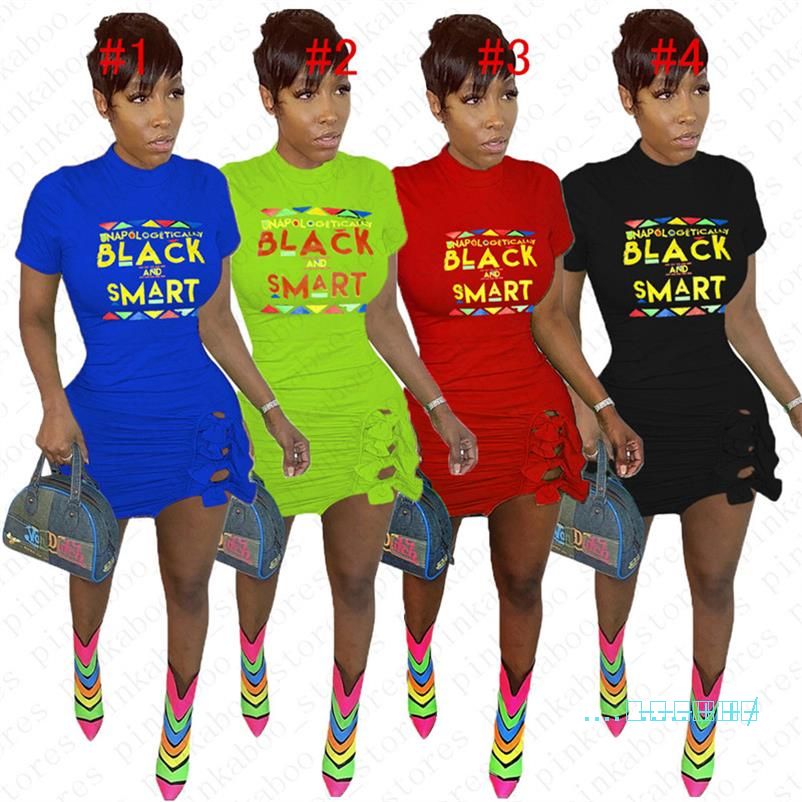 black smart shirt dress