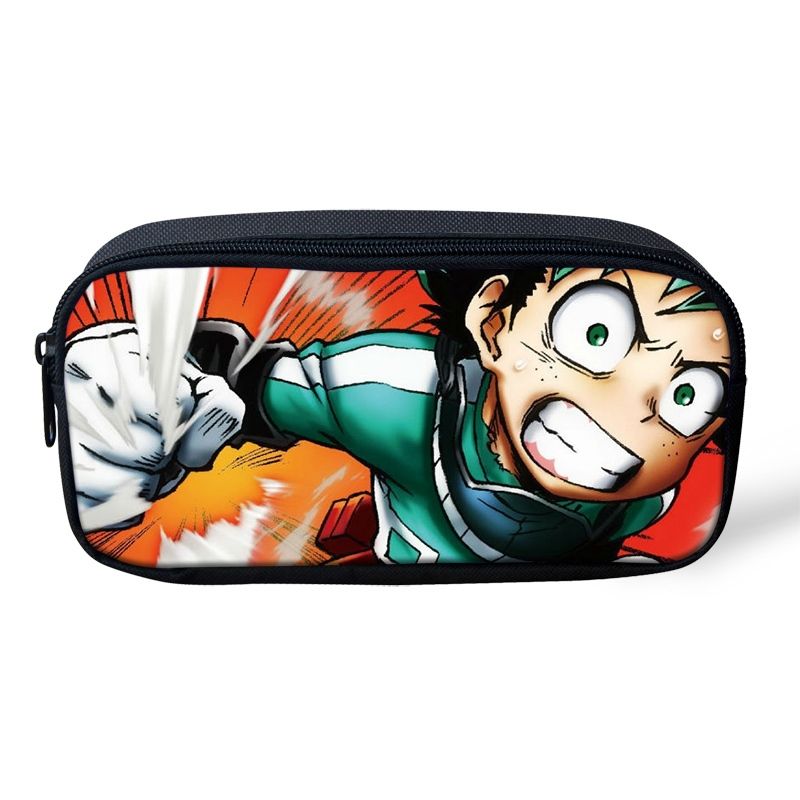 My Hero Academia Anime Large School Backpack Insualted Lunch Box Pencil Case Lot