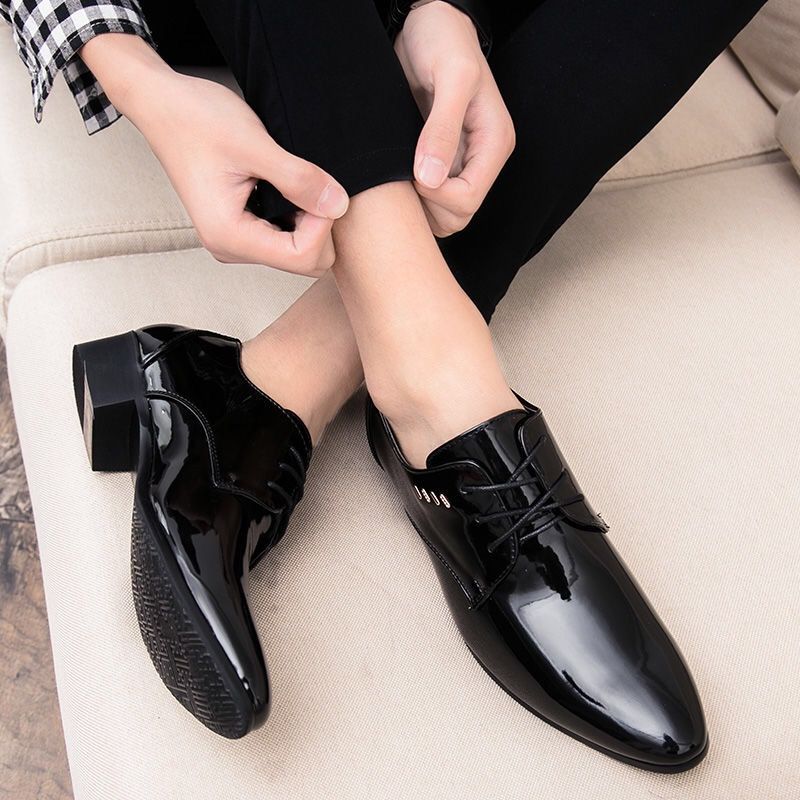 Hair Stylist Pointed Small Shoes Korean Version Of Youth Leisure