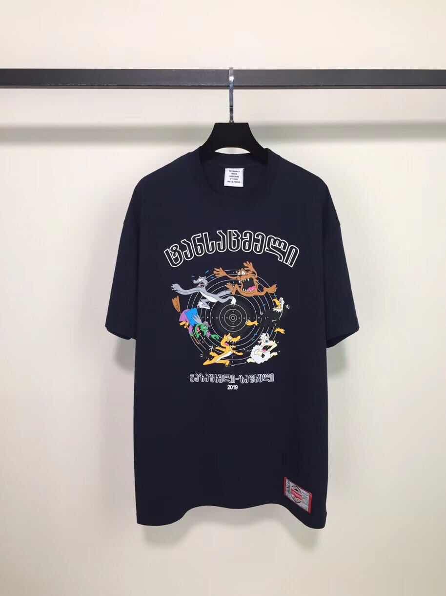 vetements cartoon tee