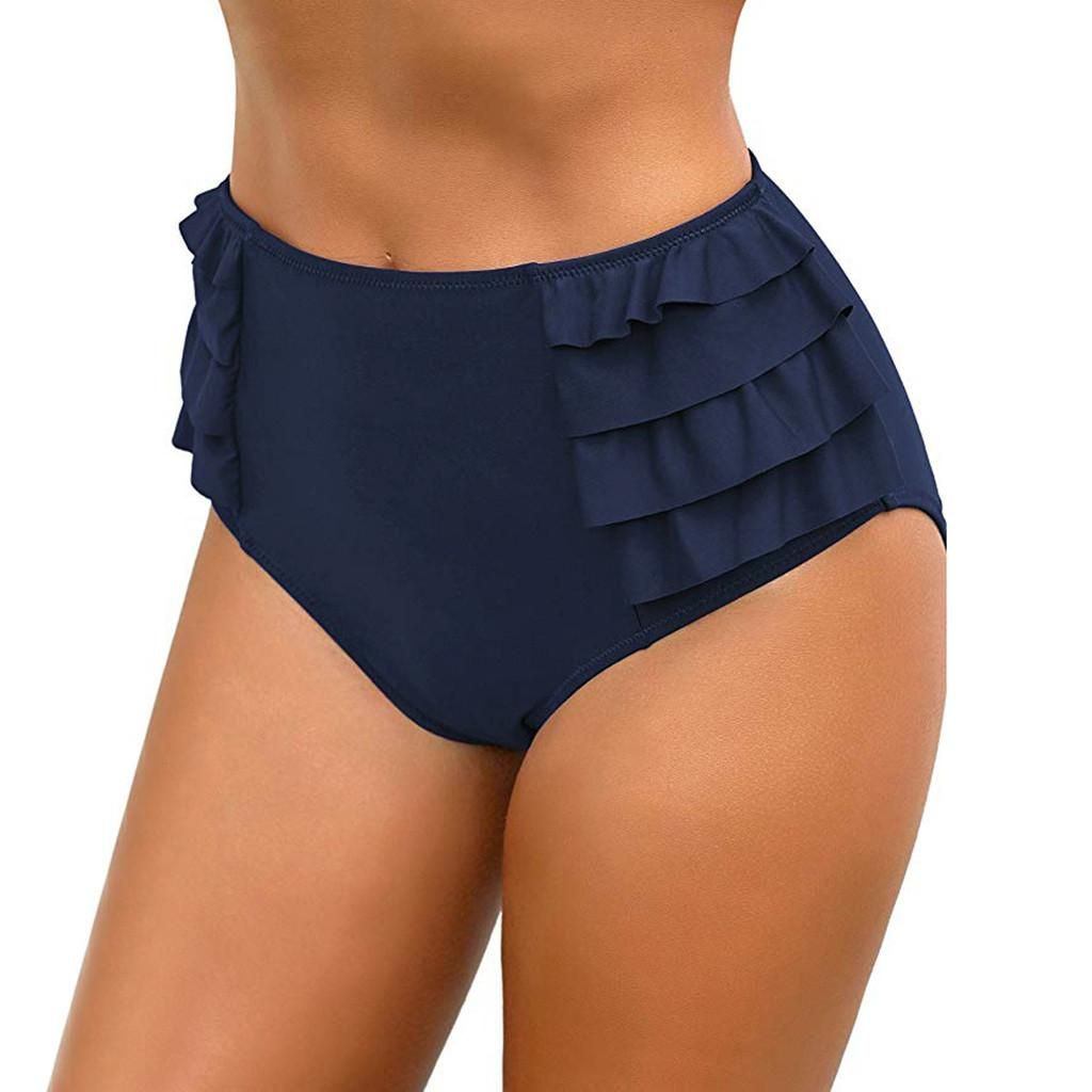 ruffle swim shorts
