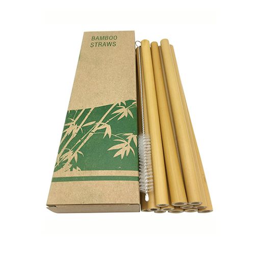 Paglie di bambù gialle