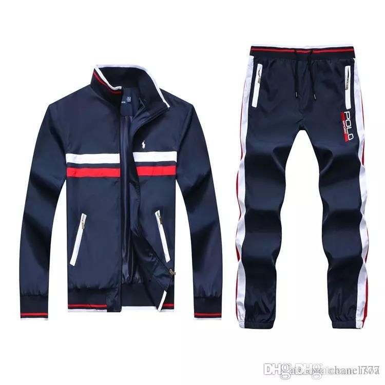 polo jacket and pants set