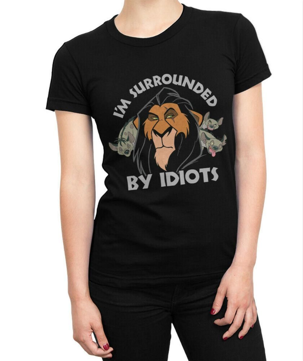 surrounded by idiots t shirt