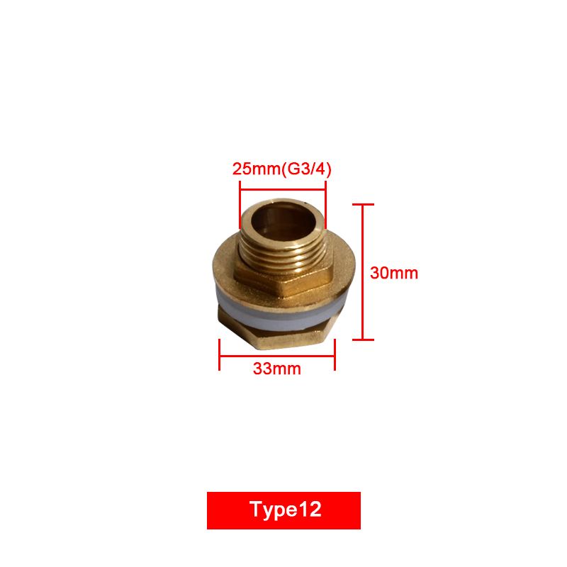 Wholesale Water Tank Pipe Fitting 25mm Female Male Thread Exchange Pipe