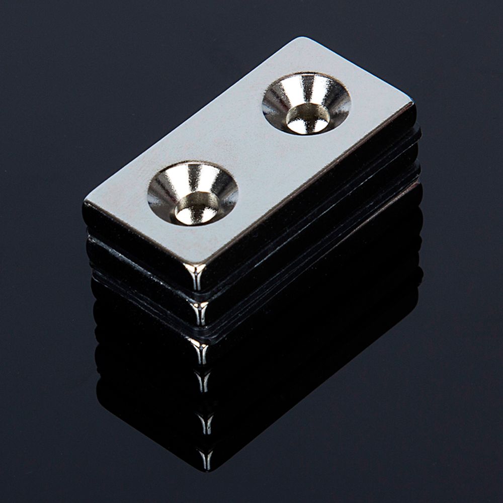 4pcs N52 20*5mm Counterbore Hole 5mm Neodymium Super Strong Magnets