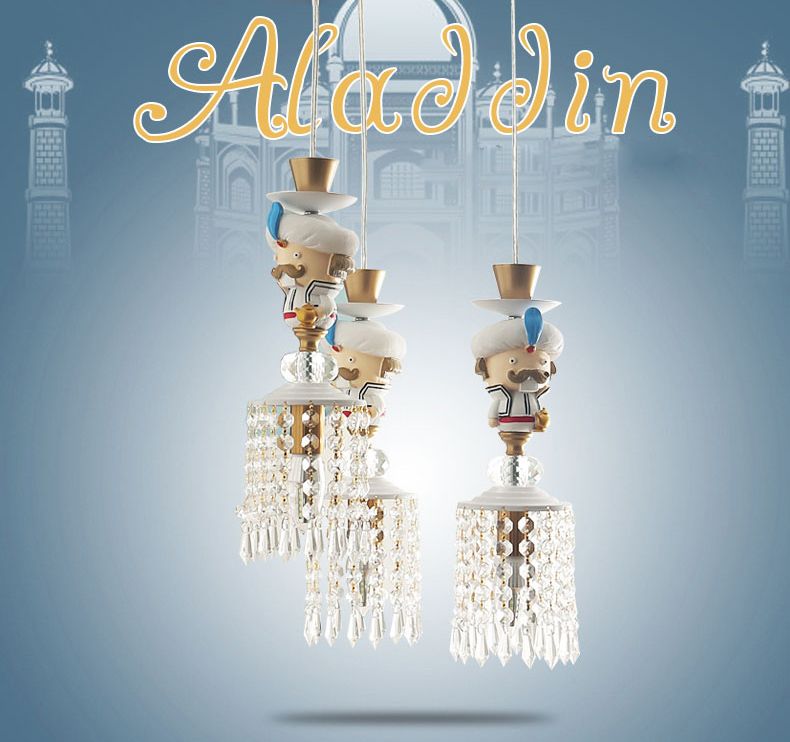 Grosshandel 2019 Neue Aladdin Kinder Kristall Lampe Kinderzimmer Lampe Junge Madchen Schlafzimmer Lampe Kronleuchter Modell Zimmer Amerikanische Lampen Von Qinqin342 12 46 Auf De Dhgate Com Dhgate