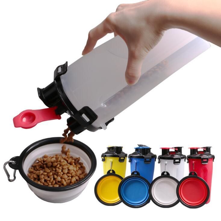 portable dog feeder