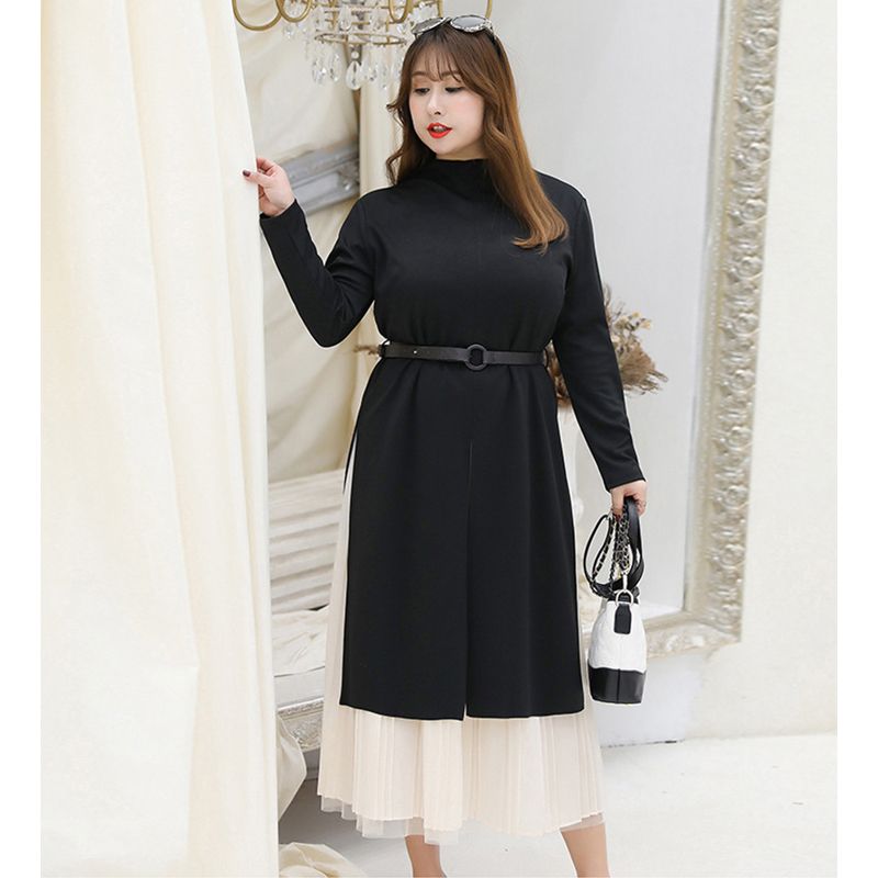 korean plus size dress