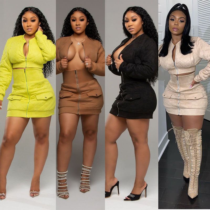 Women 2 Two Piece Outfits Set Fall 