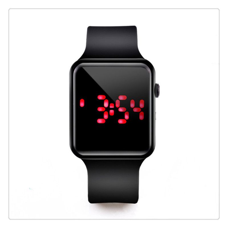 digital clock wrist watch
