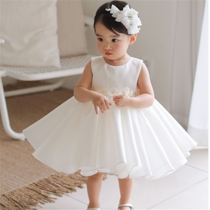 white dress for baptism mother