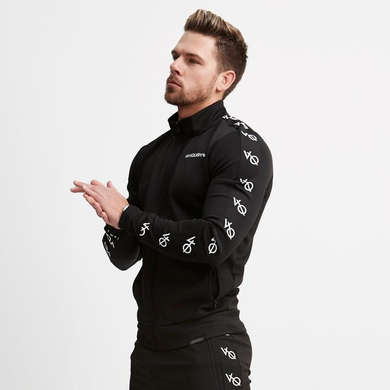 Großhandel Männer Slim Fit Gym Outfits Laufen Bleistift Jogger Schwarz Reißverschluss Hoodies Aktive Kleidung 2 STÜCKE Von Vogueapparel, $79.13 Auf Großhandel Männer Slim Fit Gym Outfits Laufen Bleistift Jogger Schwarz Reißverschluss Hoodies Aktive Kleidung 2 STÜCKE Von Vogueapparel, $79.13 Auf