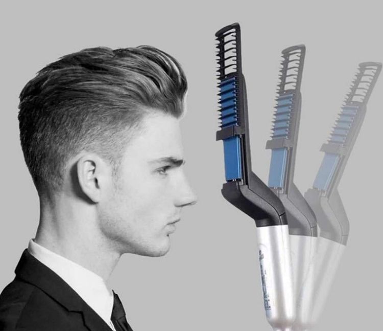 2020 Private Label Beard Straightener Brush Men S Hair