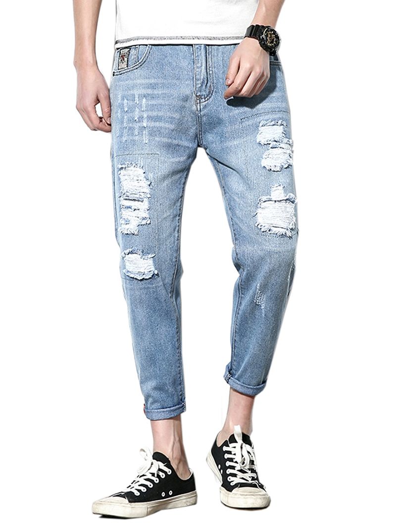 male jeans trouser