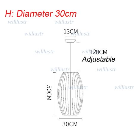 H Diámetro 30cm