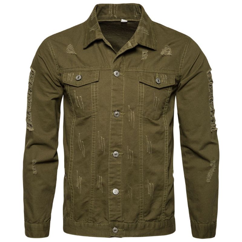 green fall jacket men's
