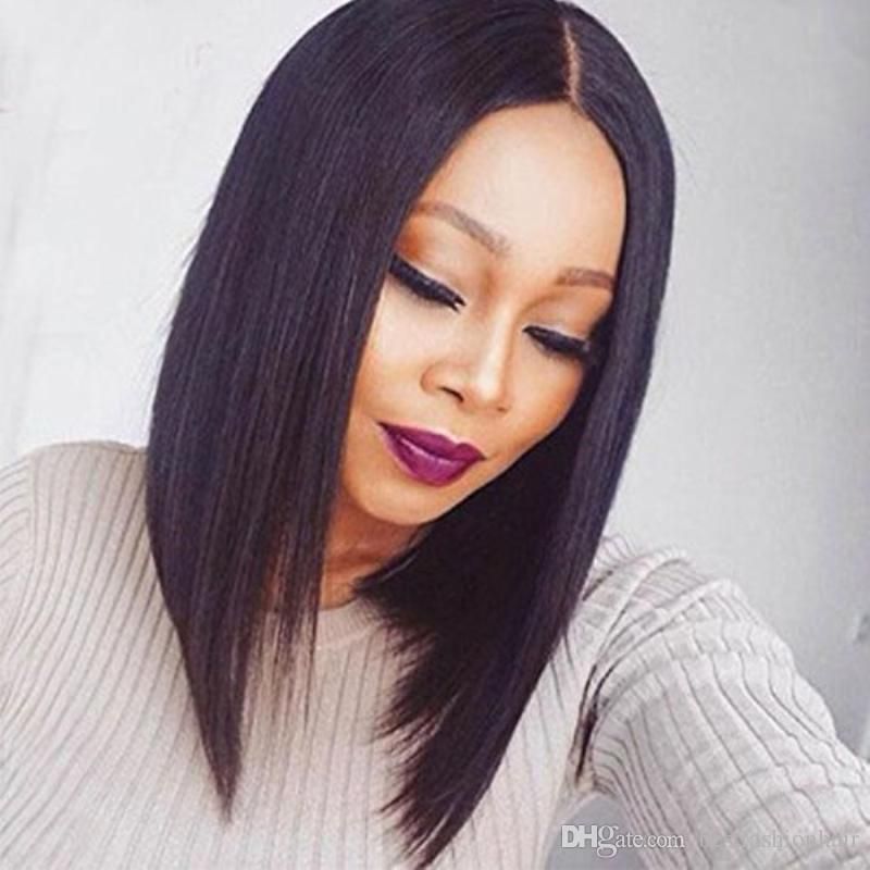 Kupit Optom Bob Chelovecheskih Volos Pariki Korotkie Pryamye Beskleevoj Lacefront Bob Pricheska Predvaritelno Vyshipal Devstvennye Chelovecheskie Volosy Polnyj Parik Shnurka Brazilskij Dlya Chernokozhih Zhenshin Otbestfashionhair V Kategorii Pariki Obychnye