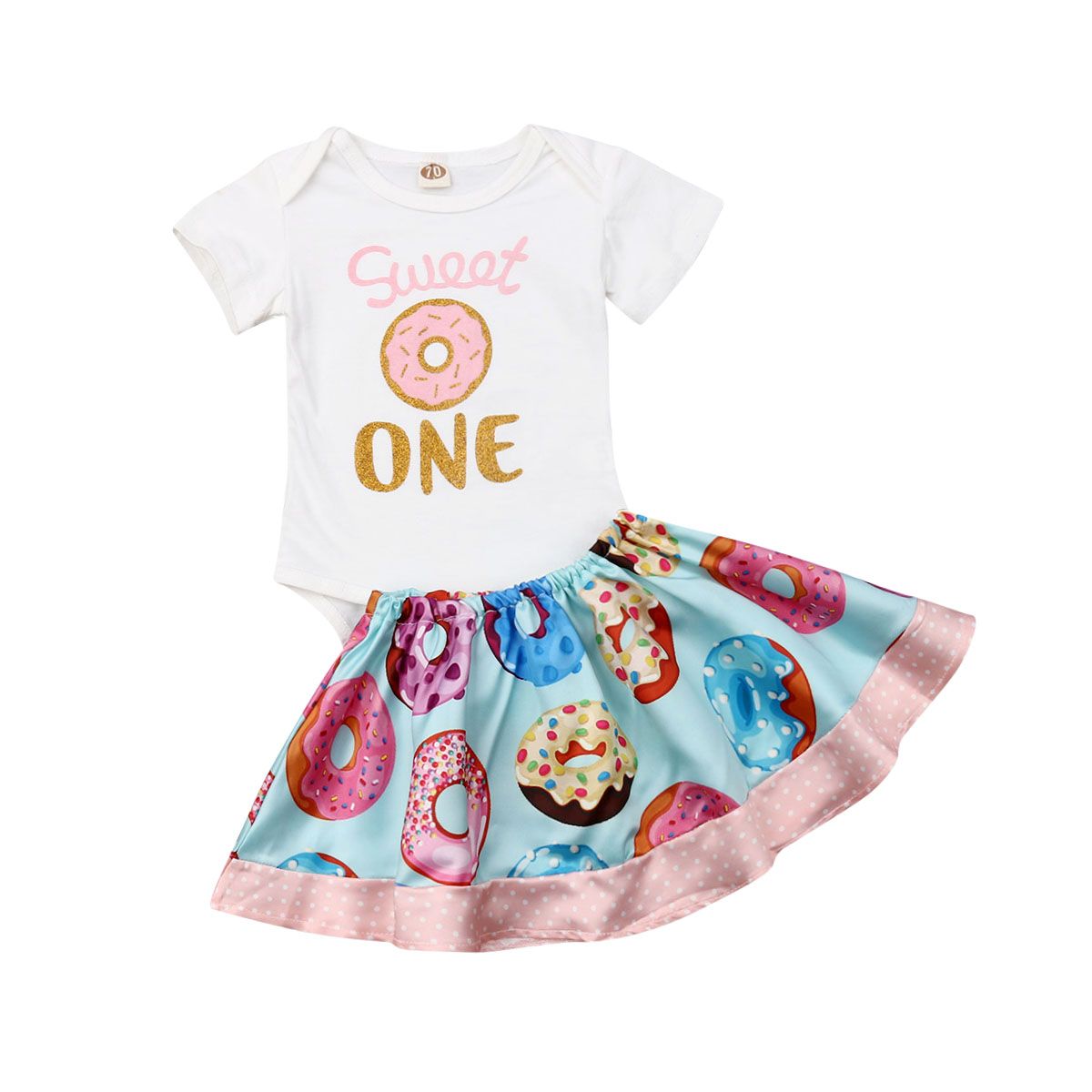 baby girl donut outfit