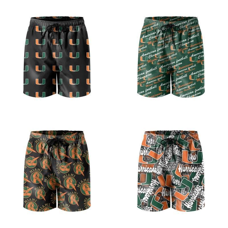 miami hurricanes swim trunks