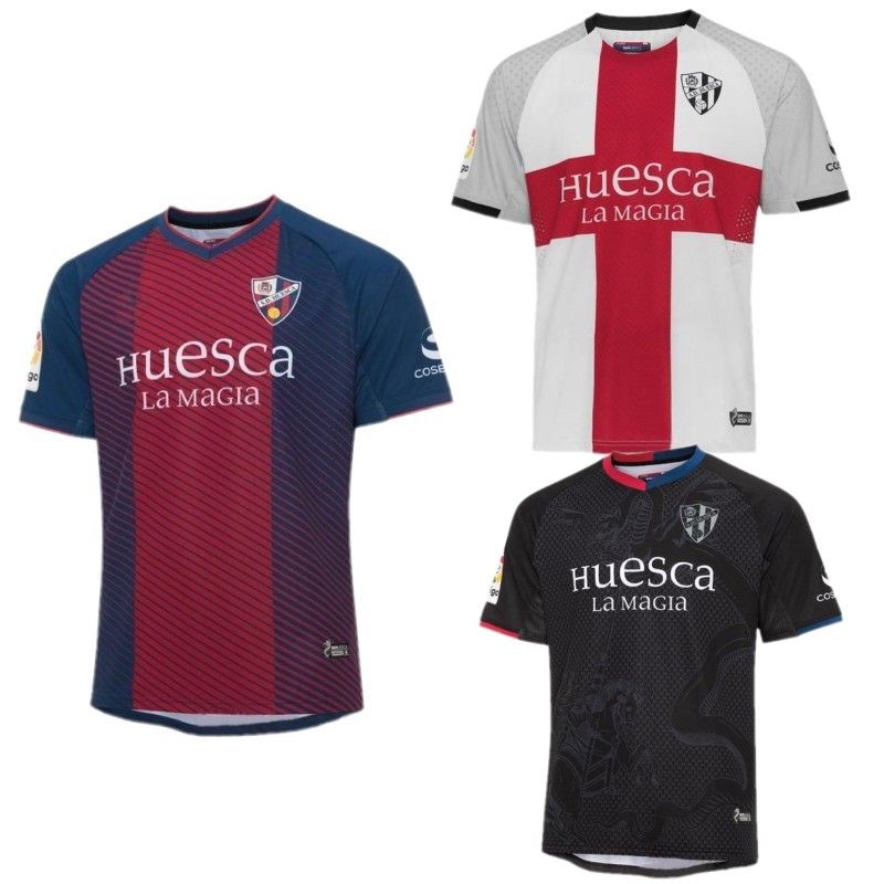 2020 SD Huesca camiseta de fútbol 2019/20 SEMEDO FERREIRO casa camisa para hombre
