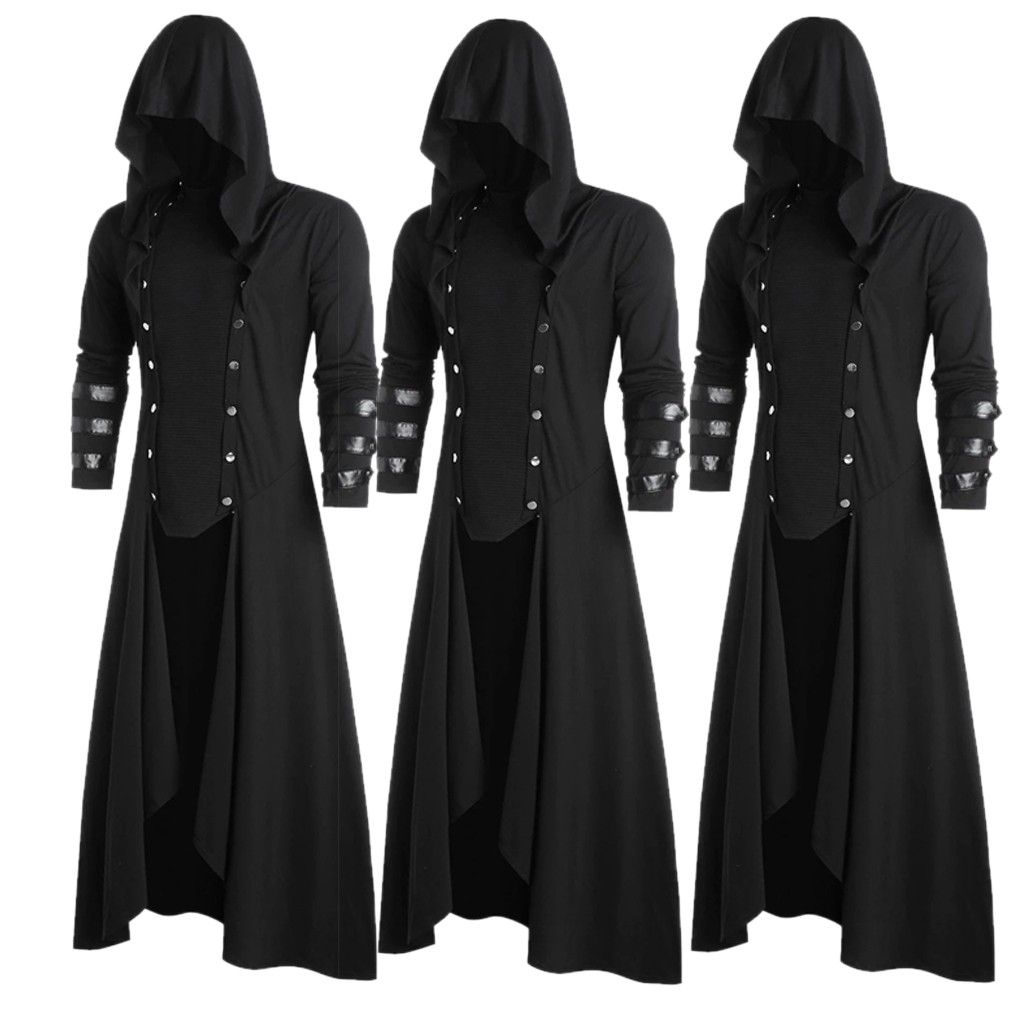 Compra Sudaderas Con Capucha Para Hombre Sudaderas Para Hombre Abrigo  Invierno Faux De Piel De Imitación Inserte Botón Up Outwear Outwee Outwear  Alojamiento Con Sudadera Con Capucha Gótica. Barato | Entrega Rápida
