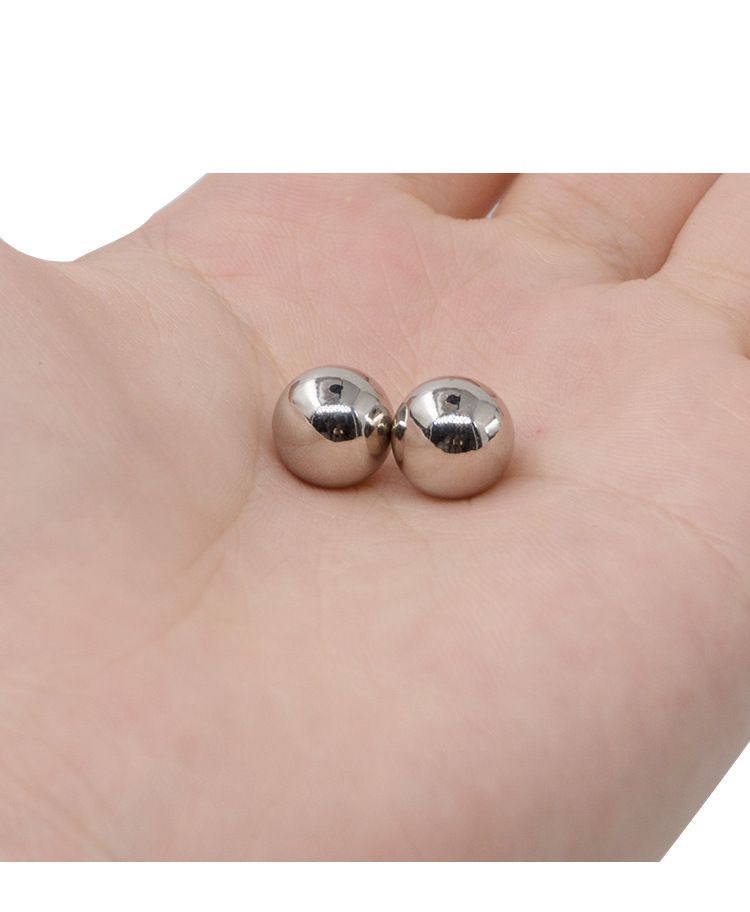 Orbs Breast Adult Nipple Labia Magnetic Sex Stimulator Flirting Metal Clamp...