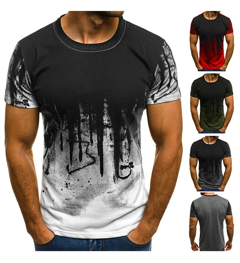 Acquista Maglietta Da Uomo A Maniche Corte T Shirt Da Allenamento