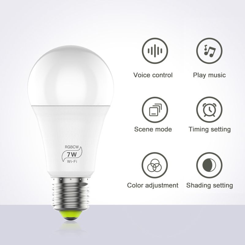 e27 smart bulb google home