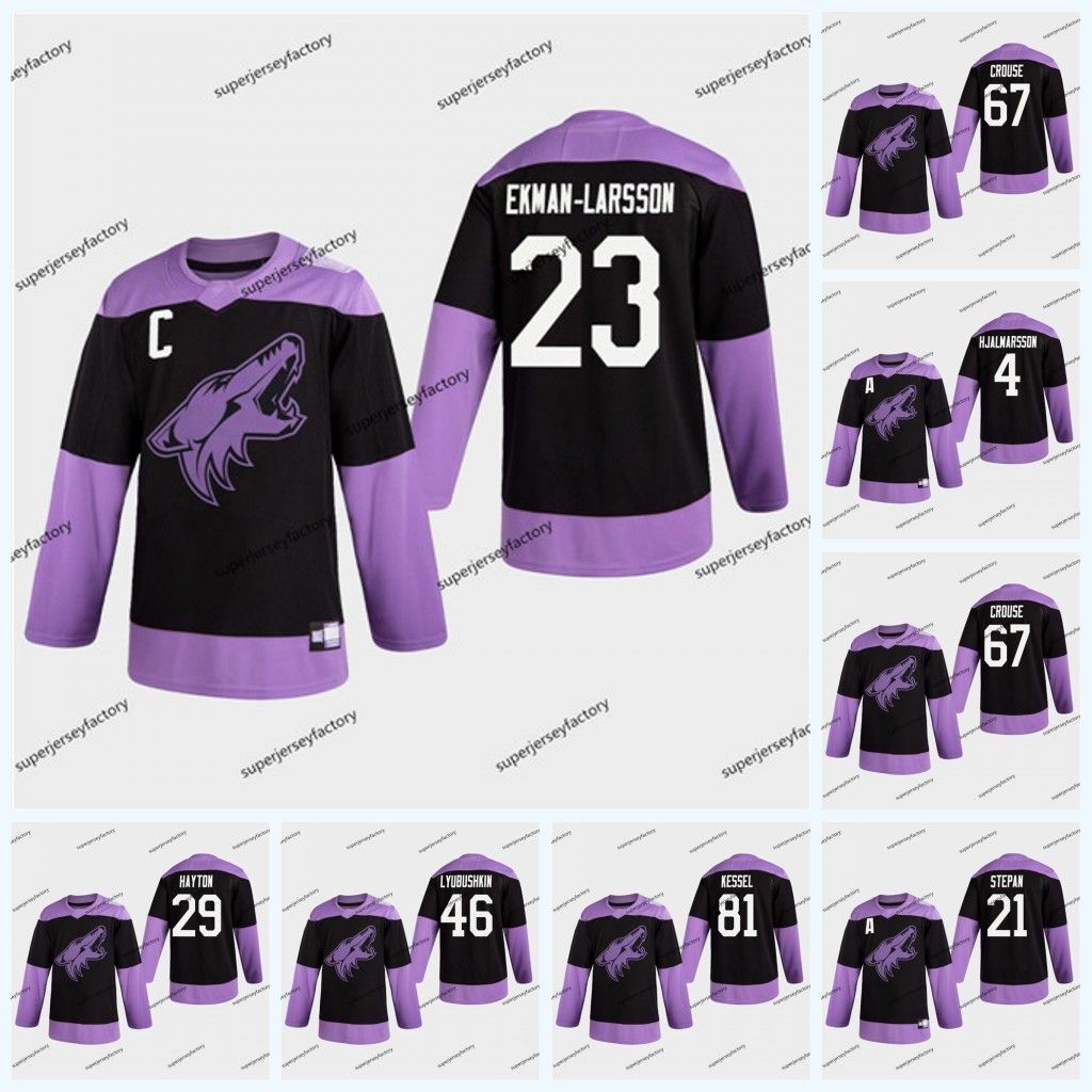 arizona coyotes practice jersey