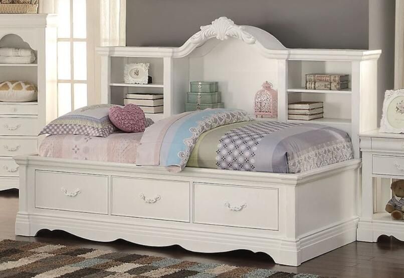 white princess twin bed