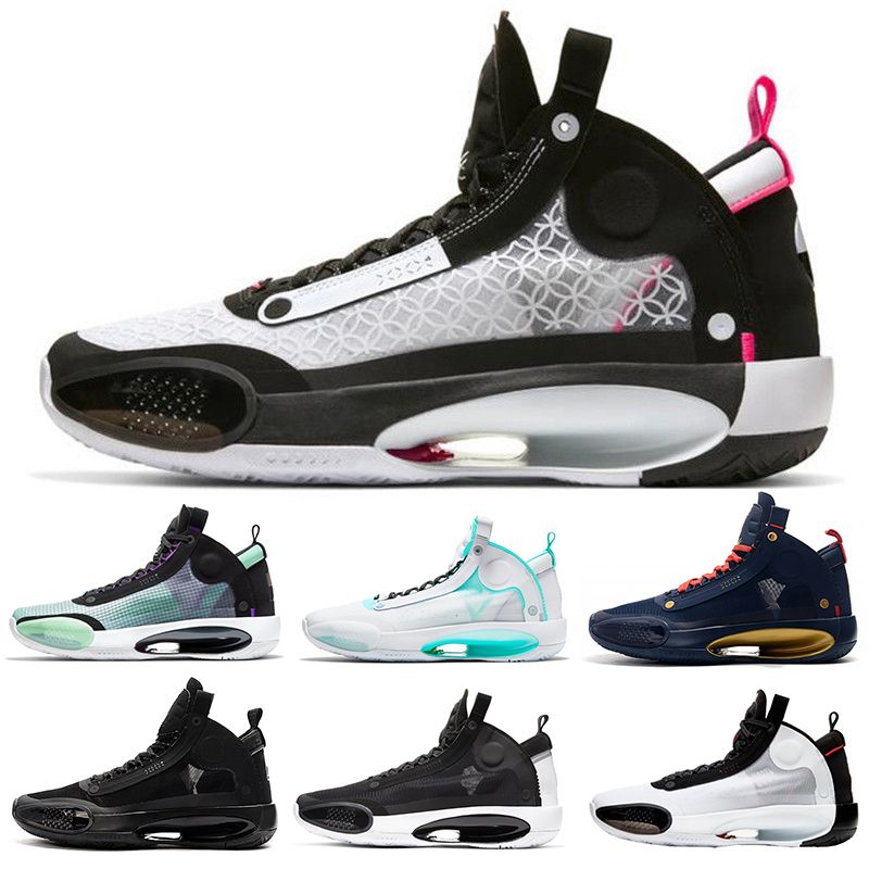 Air Jordan 34 Xxxiv Wolf Grey/Blue-White For Sale - Air Jordan Shoes,  Michael Jordan Shoes - HiJordan.com