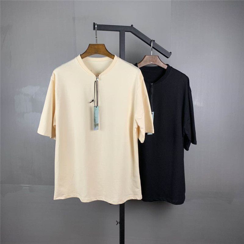 fear of god half zip tee