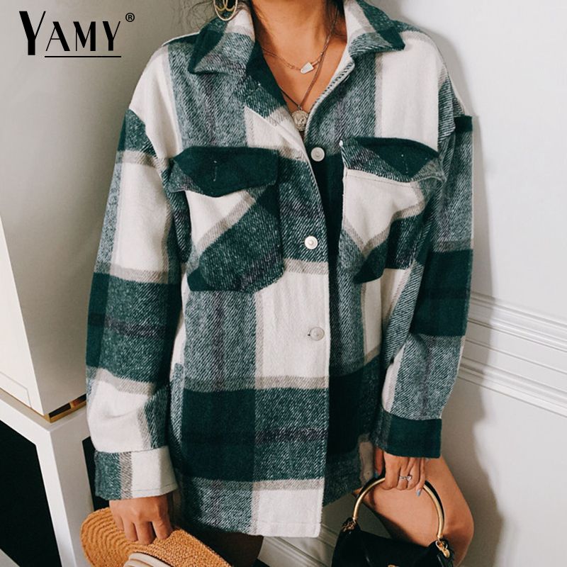 plaid jacket womens
