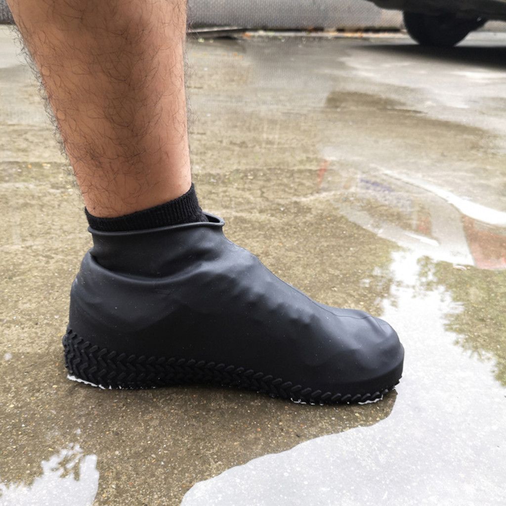 Botas Zapatos Silicona Profesional Resistente Para La Lluvia 