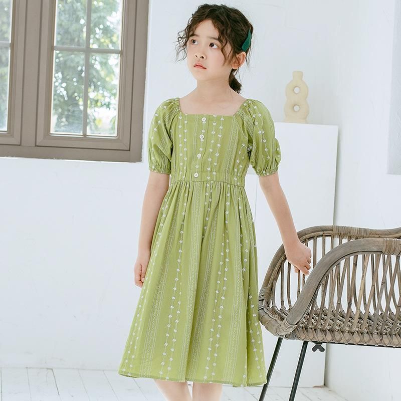 green junior dresses