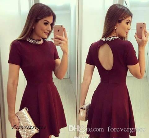 burgundy dress juniors