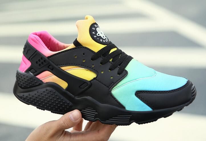 huarache rainbow shoes