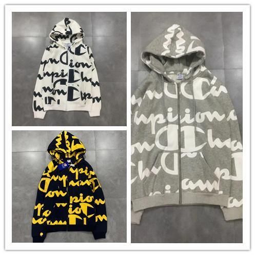 black and white champion jacket