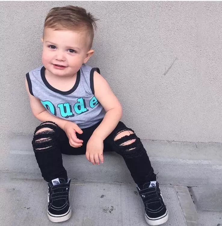 infant boy ripped jeans