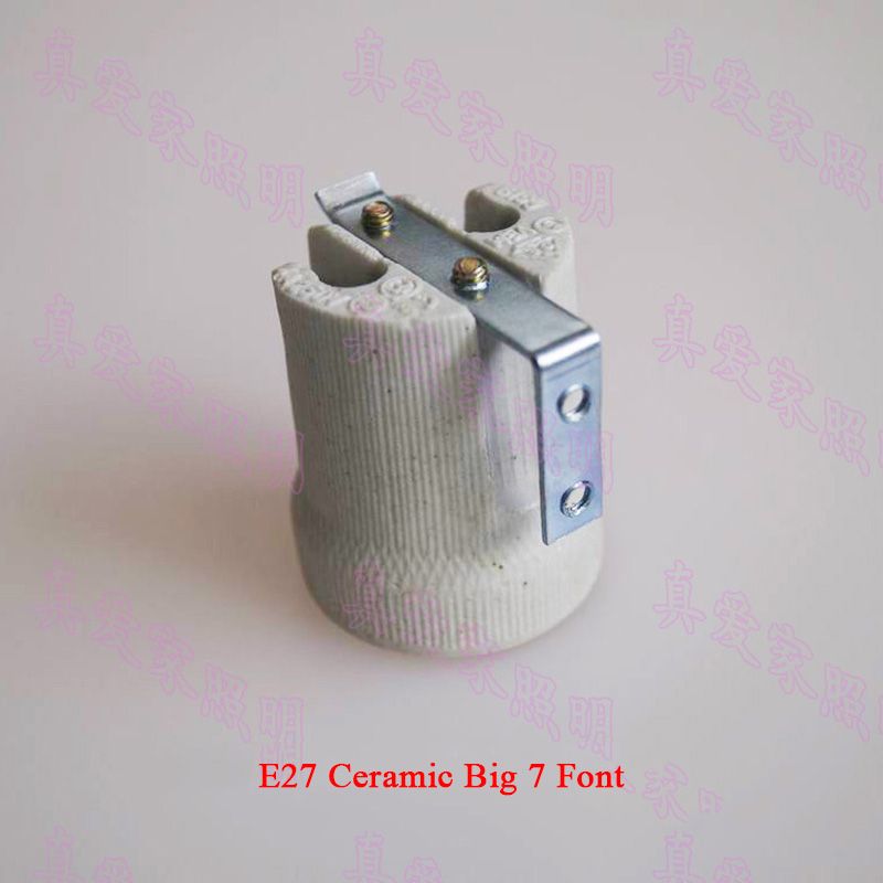 E27 Ceramic Big 7 -teckensnitt