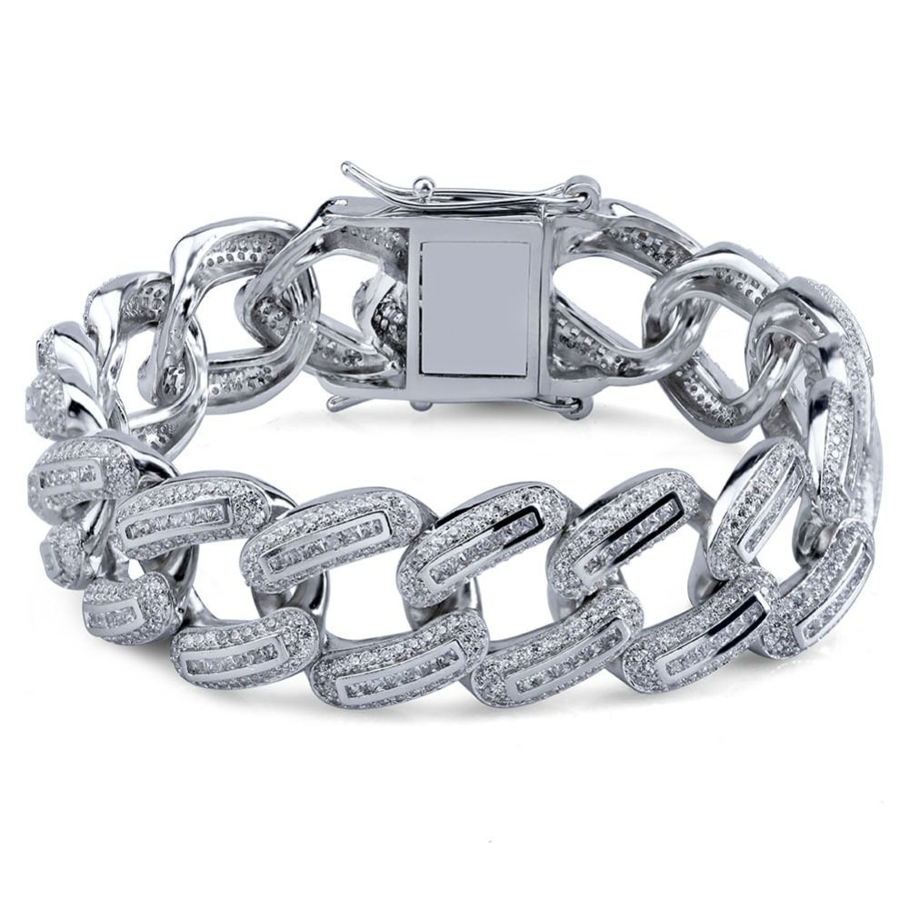 baguette cuban link chain