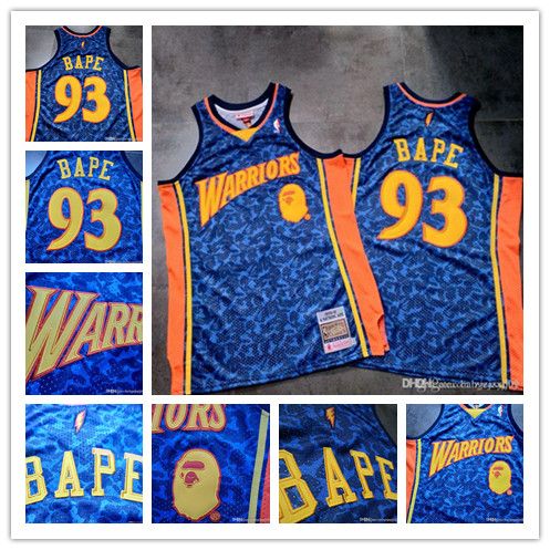 warriors bape jersey