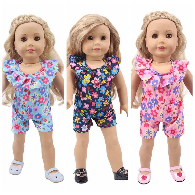 Set De Ropa De Verano Para 18 Pulgadas Girl Doll Dress Up Set De Ropa De Verano Para 18 Pulgadas Girl Doll Dress Up