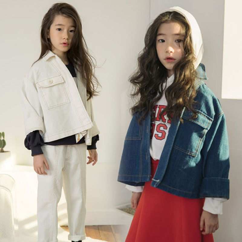 teenage girl denim jacket