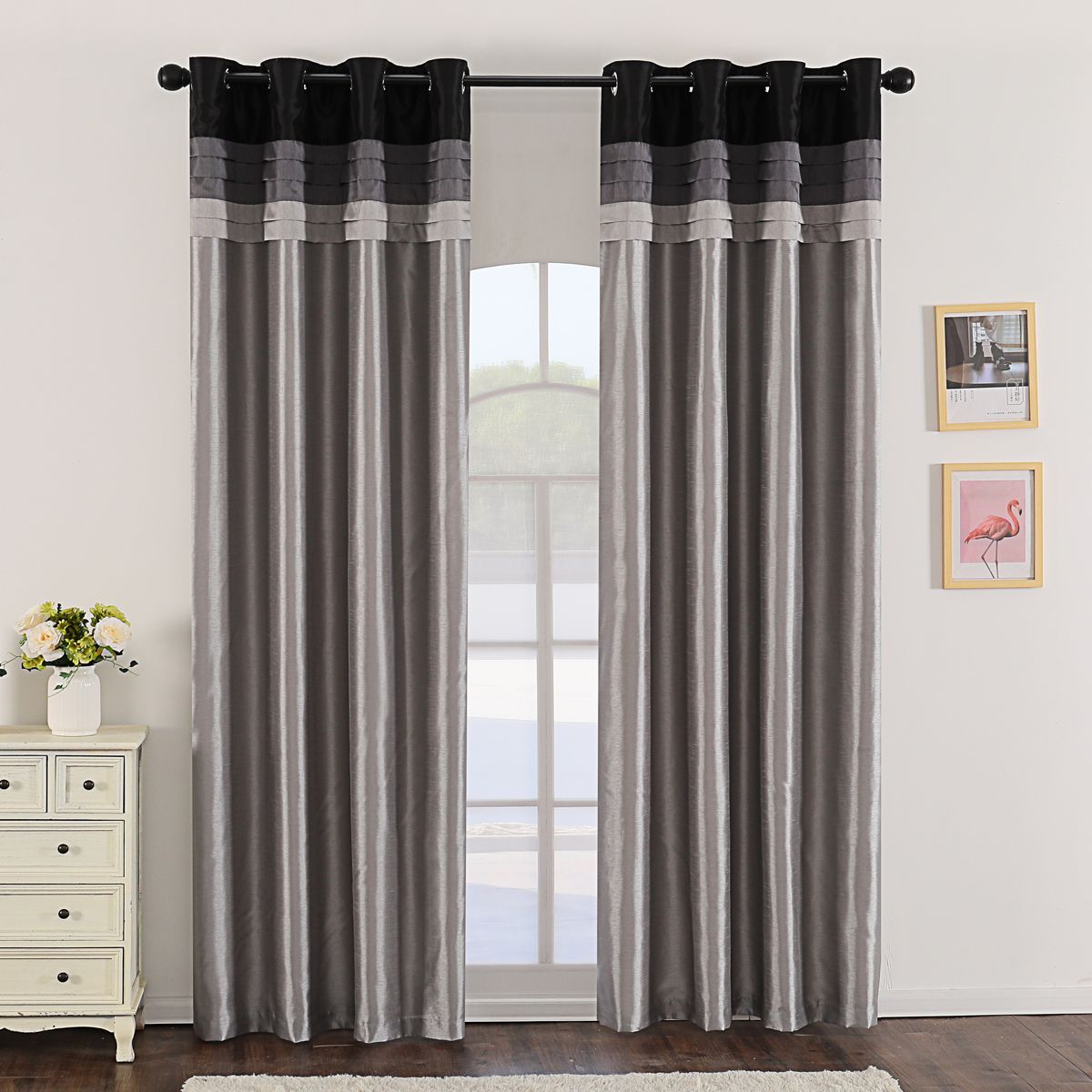 2019 Jarl Home 95 Blackout Curtains For Bedroom Stitching Luxury