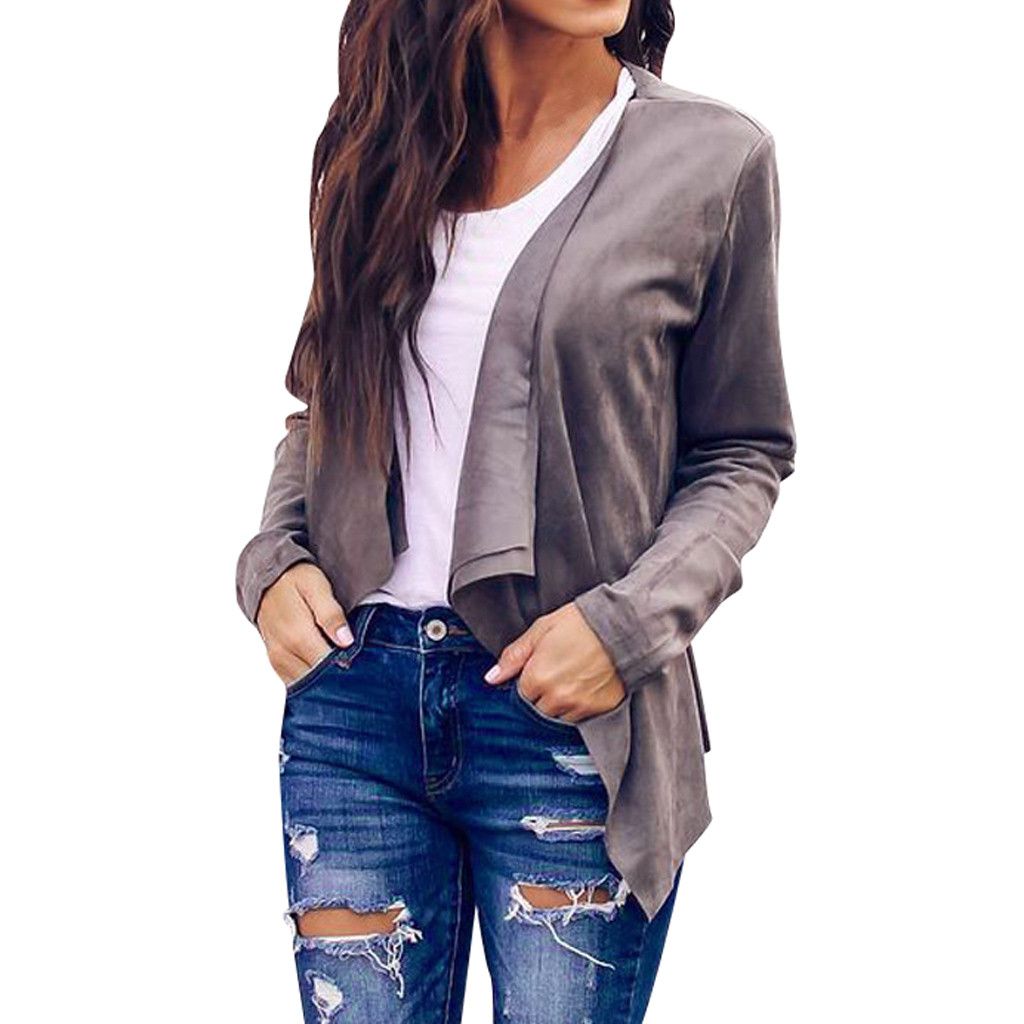 open front short cardigan