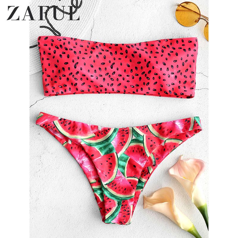 watermelon bathing suit